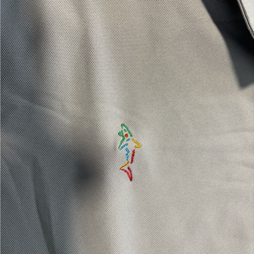 Greg Norman (The Shark) Gray Polo Shirt 4XL - Picture 2 of 3